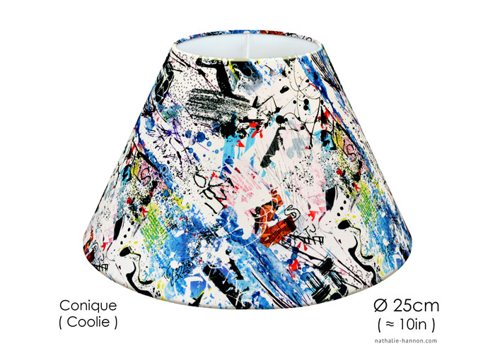 Lampshade Graffiti Art