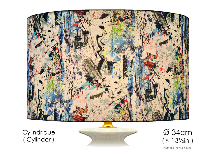 Lampshade Graffiti Art