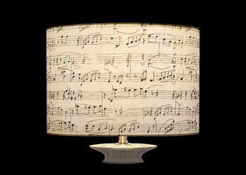 Lampshades Music Notes