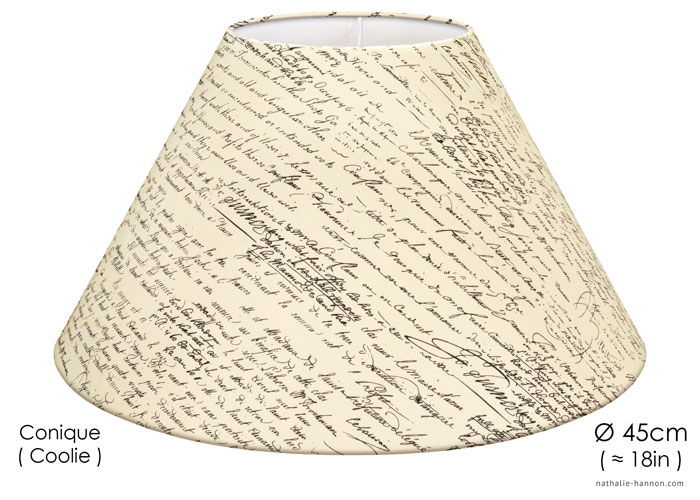 Lampshade Mes Écritures