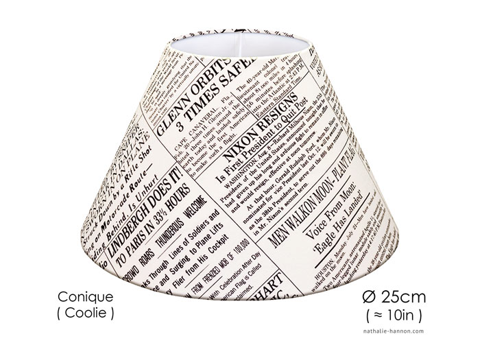 Lampshade News Prints