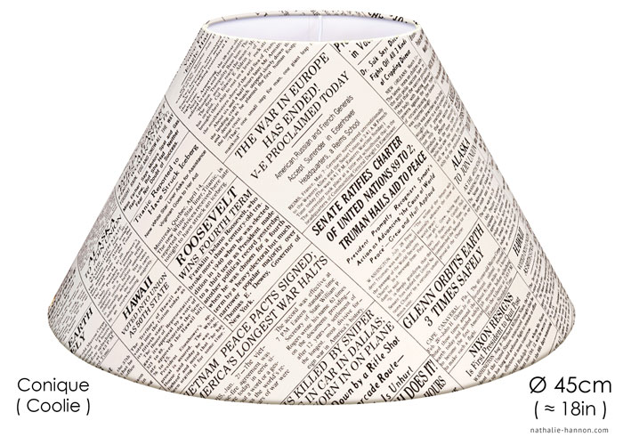 Lampshade News Prints