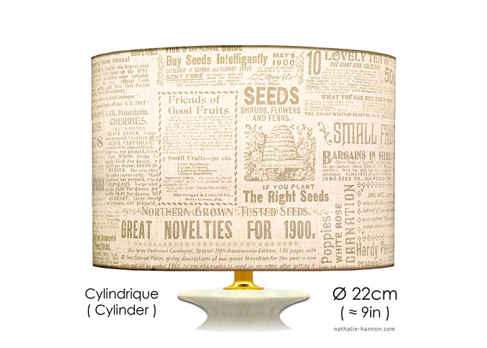 Lampshade Garden Specials - White