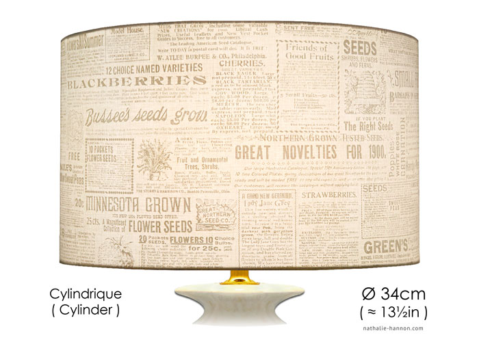 Lampshade Garden Specials - White