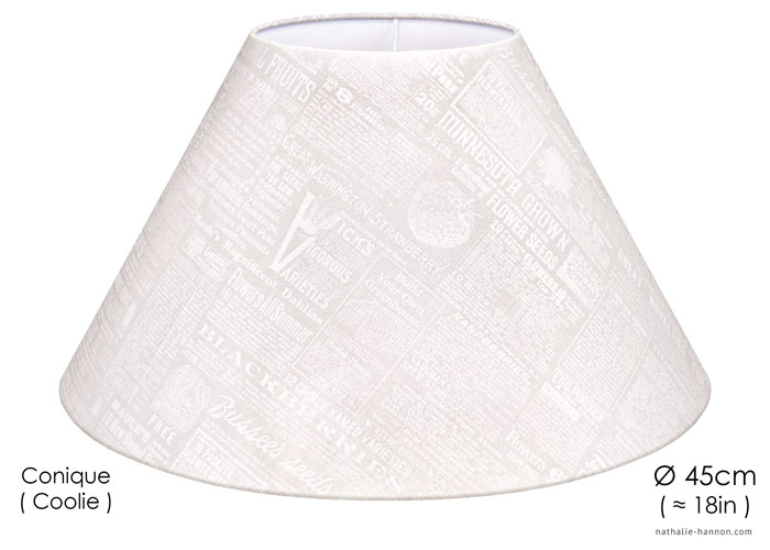 Lampshade Garden Specials - White