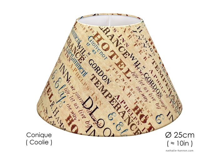 Lampshade Western Writings