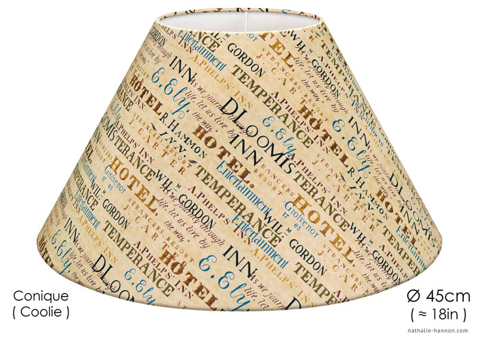 Lampshade Western Writings