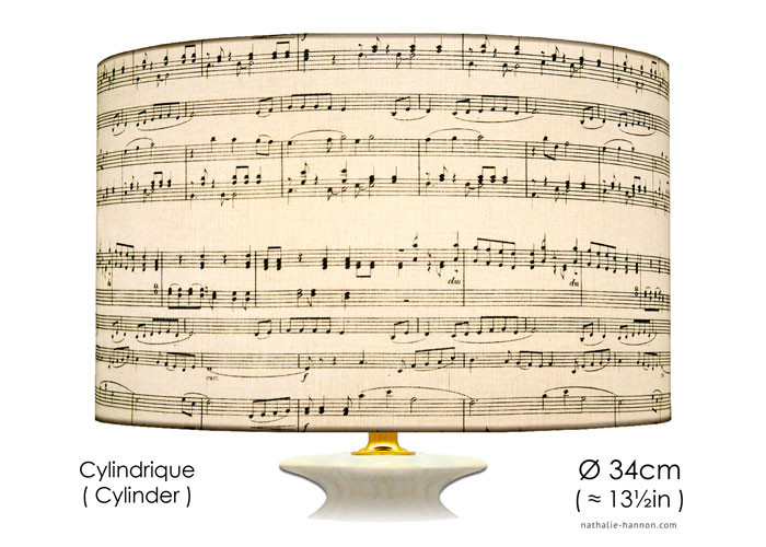 Lampshade Music Notes 2