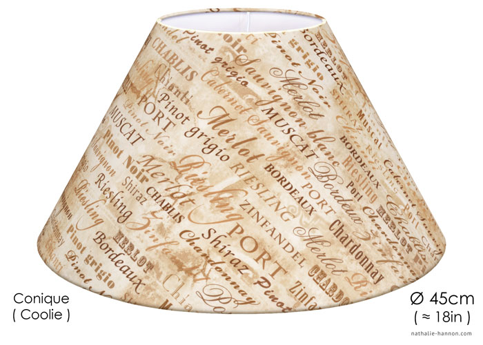 Lampshade Les Vins - Beige