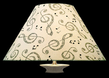 Lampshades Treble Clefs