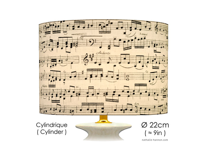 Lampshade Musique et Partition