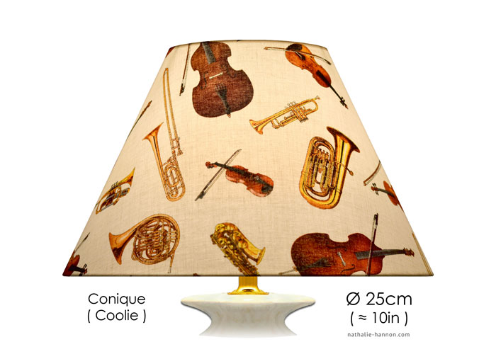 Lampshade Musique et Instruments