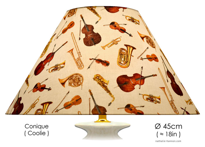 Lampshade Musique et Instruments