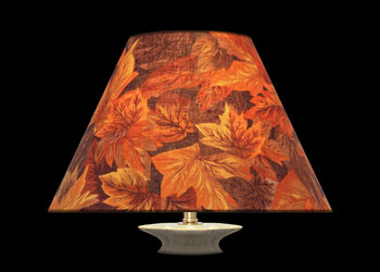 Lampshades Autumn Leaves - Orange