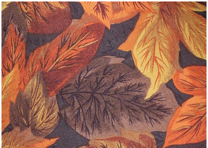 Lampshade Autumn Leaves - Orange