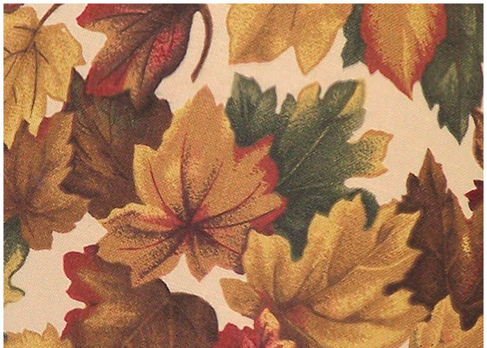 Lampshade Autumn Leaves - Brown