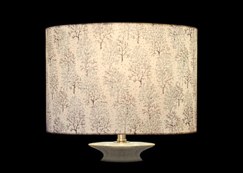 Lampshades Snow Trees