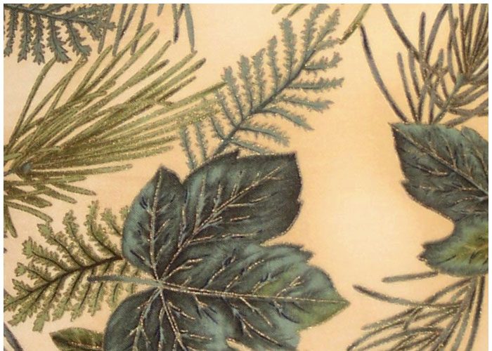 Lampshade Leaves and Ferns