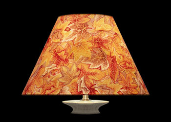Lampshades Golden Leaves