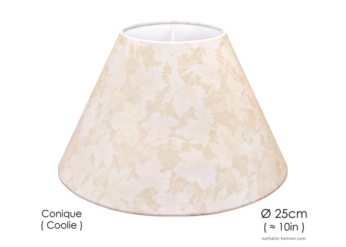 Abat-jour Maple Leaves - Cream