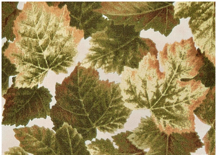 Lampshade Maple Leaves - Kaki