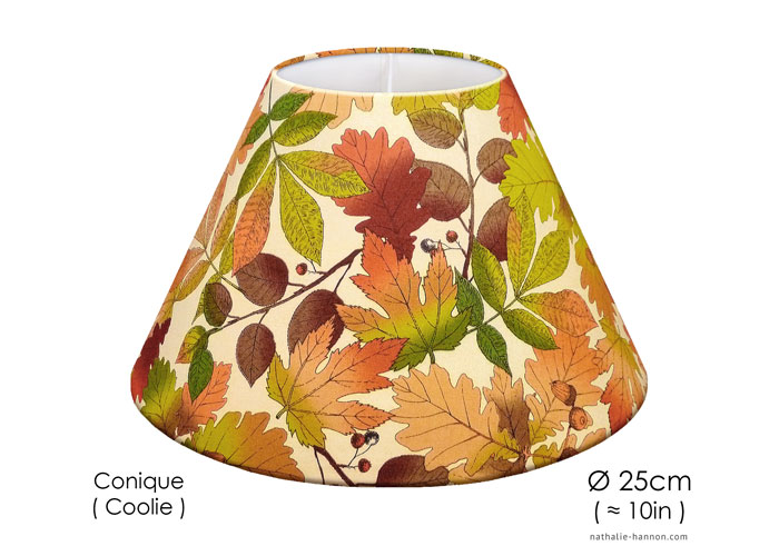 Lampshade Feuilles d'Automne