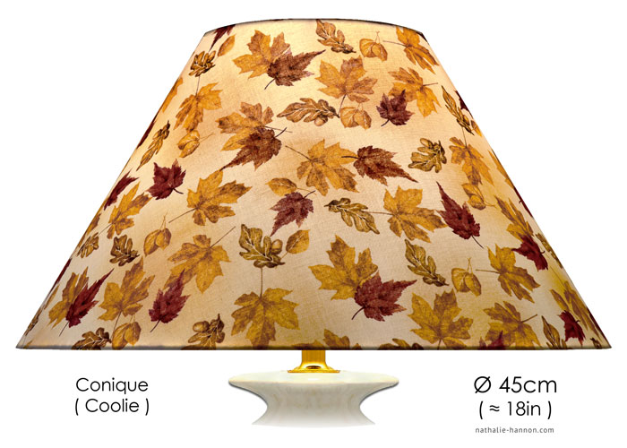 Lampshade Autumn Maple