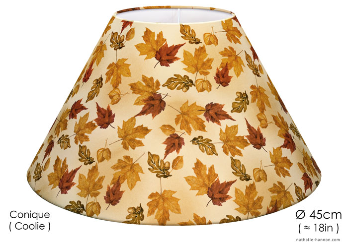 Lampshade Autumn Maple