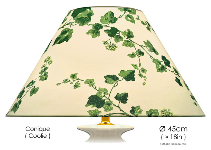 Lampshade Summer Ivy White