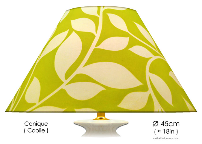 Lampshade Grandes Feuilles de Vigne