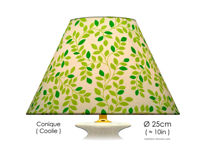 Lampshade Petites Feuilles de Vigne