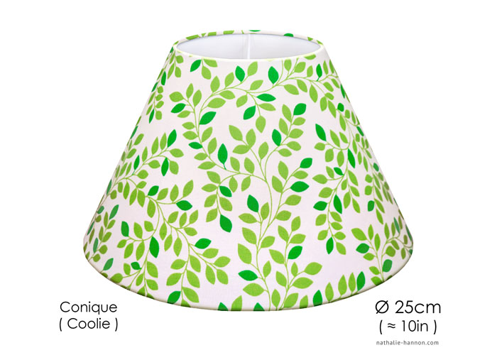 Lampshade Petites Feuilles de Vigne