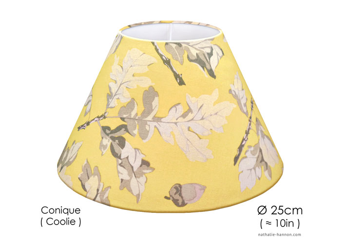 Lampshade Oak Leaves