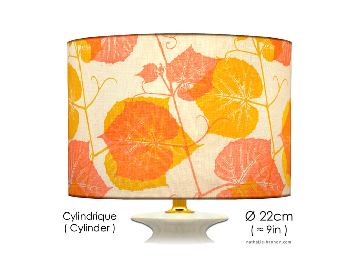 Lampshade Vines - Orange