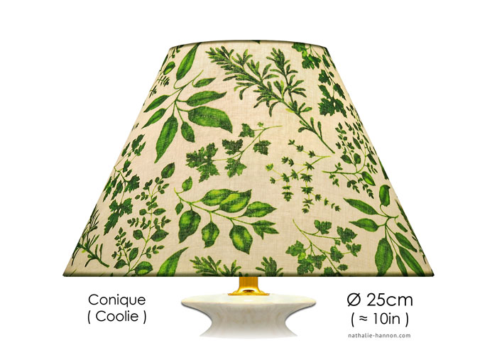 Lampshade Herbes de Provence