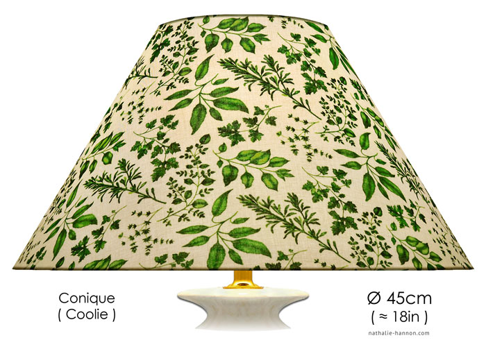 Lampshade Herbes de Provence