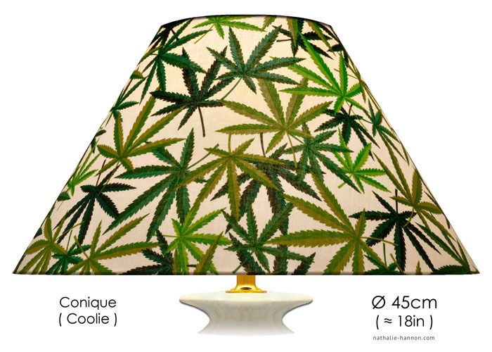 Lampshade Herb Leaves