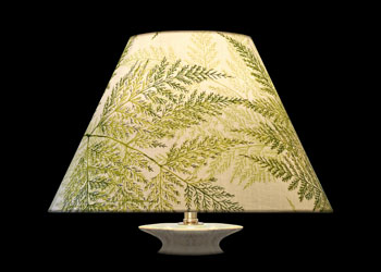 Lampshades Spring Green Ferns