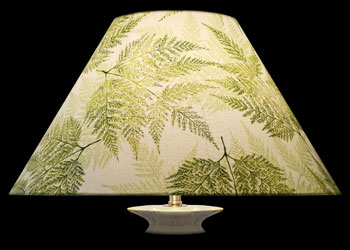 Lampshades Spring Green Ferns