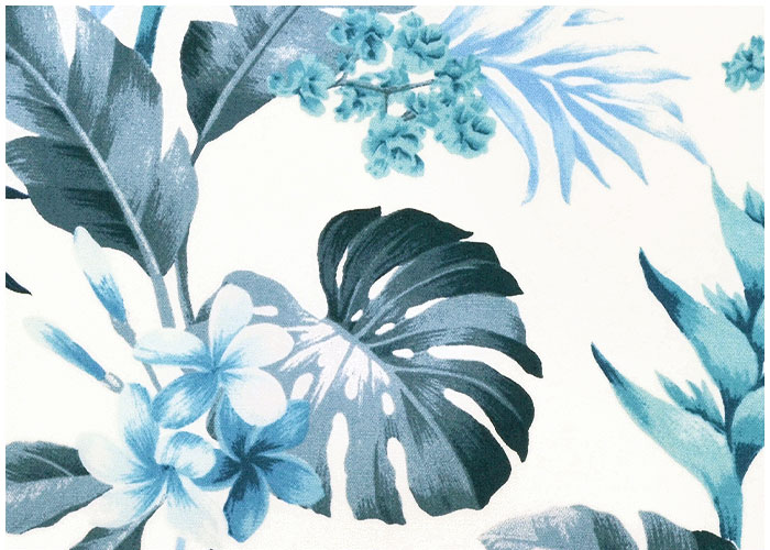 Lampshade Blue Foliage Paradise