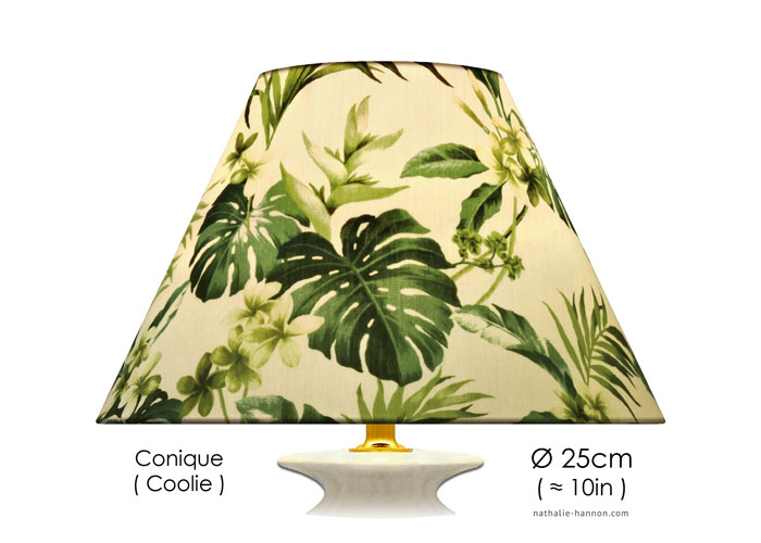 Lampshade Green Foliage Paradise