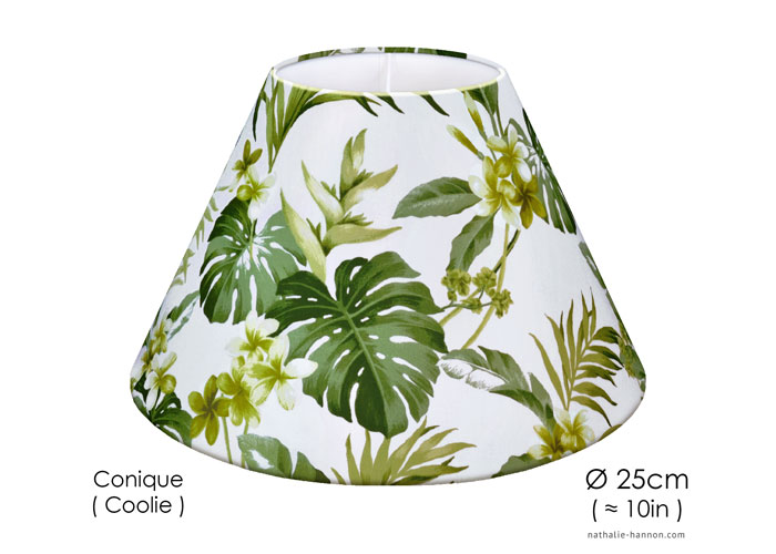 Lampshade Green Foliage Paradise