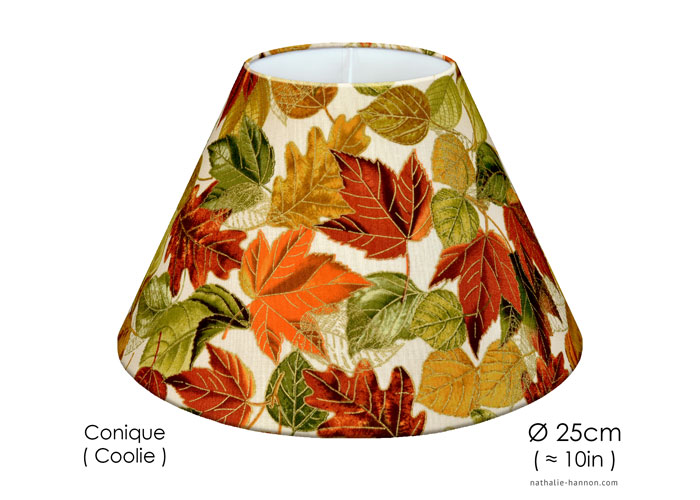 Feuillage d'Automne Lampshade Feuillage d'Automne