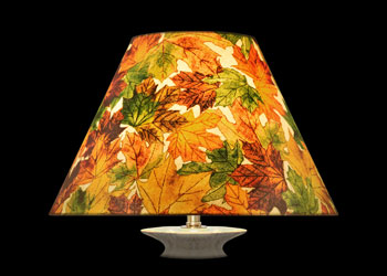Lampshades Autumn Color Leaves