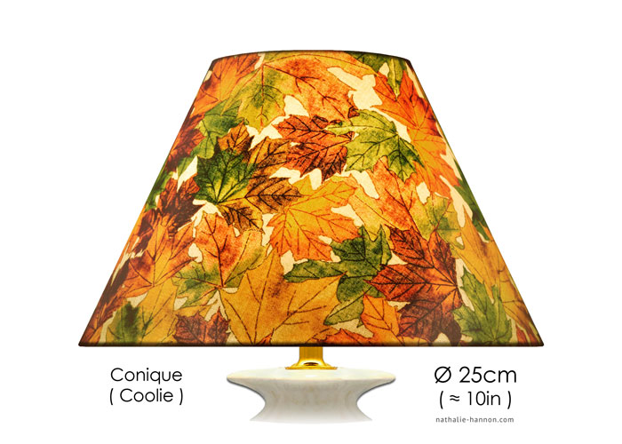 Autumn Color Leaves Lampshade Autumn Color Leaves
