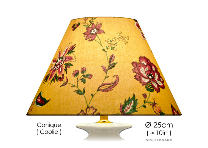 Lampshade Provençal - Jaune