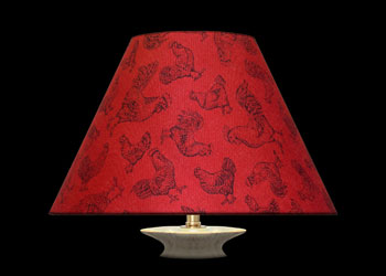 Lampshades Roosters