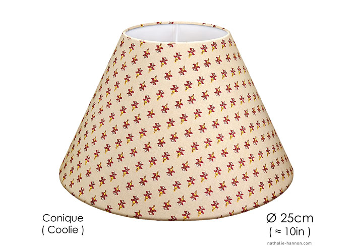 Lampshade Petit Provençal Beige