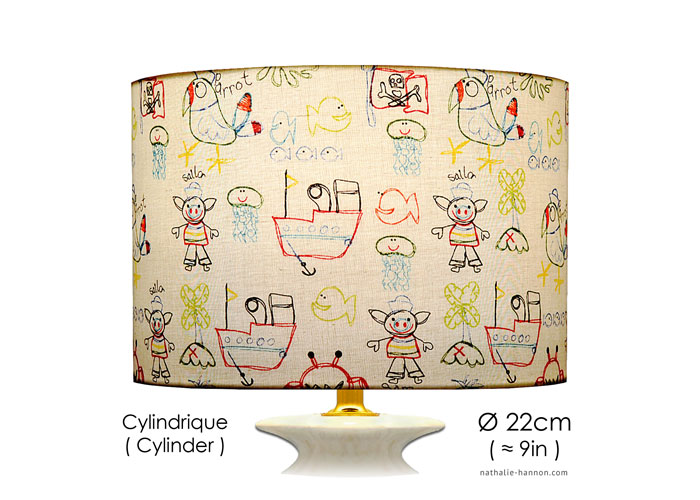 Lampshade Child Drawings