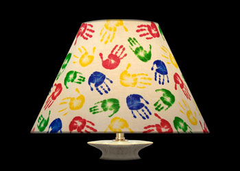 Lampshades Tiny Hand Prints